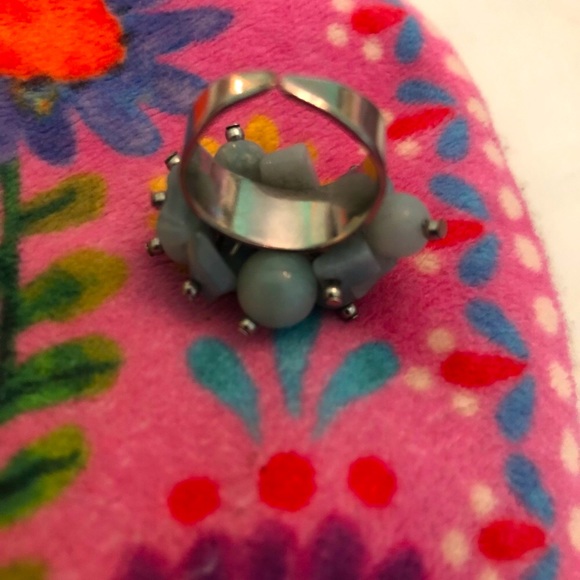 Nordstroms "Bubble ring in Silver and Blue" - Picture 2 of 2